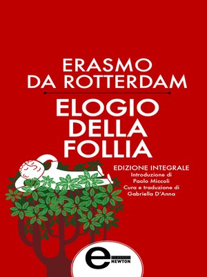 cover image of Elogio della follia